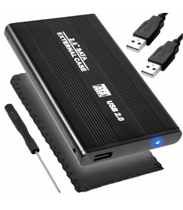 Obudowa Dysku HDD 2,5 USB 3.0 SATA czarna 