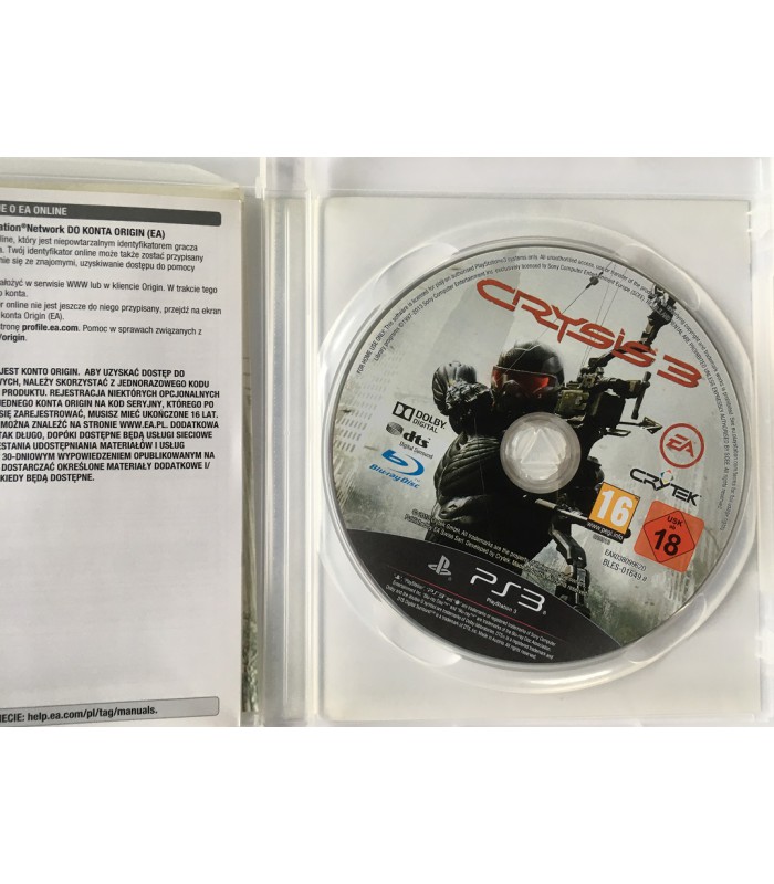 Crysis 3 PL polski Dubbing gra PS3