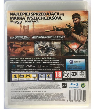 Call of Duty Black Ops gra PS3 PL