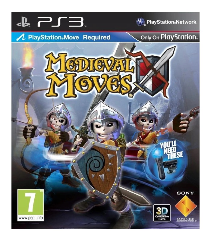 Medieval Moves Wyprawa Trupazego PS3 gra Nowa