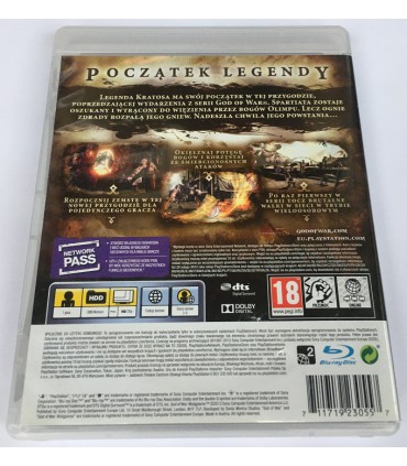 God of War Wstąpienie PL Dubbing gra PS3