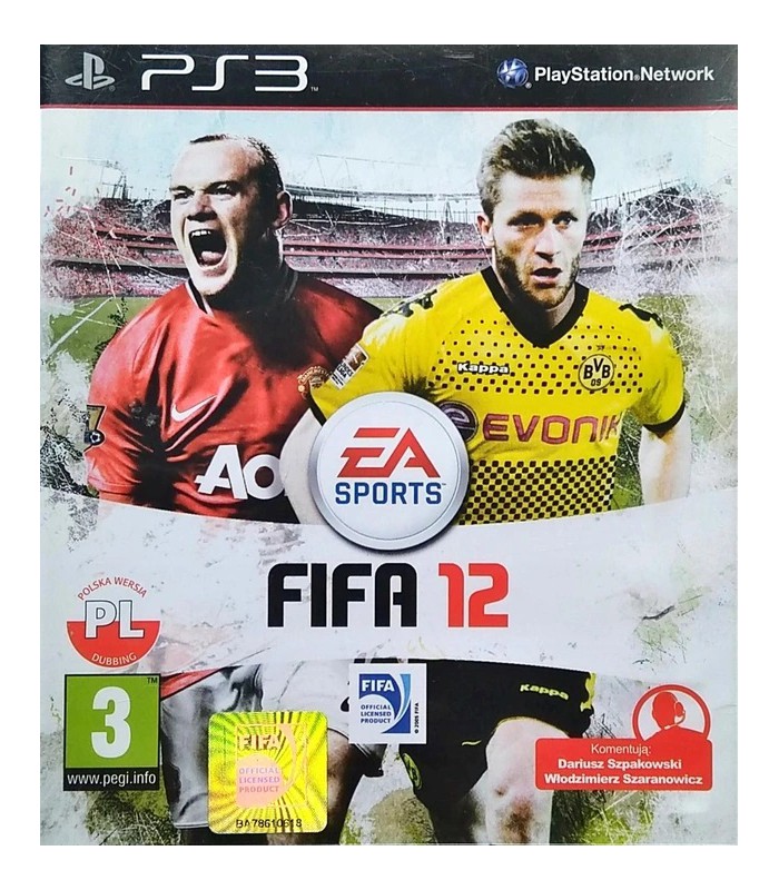 FIFA 12 PS3 PL Polska Wersja