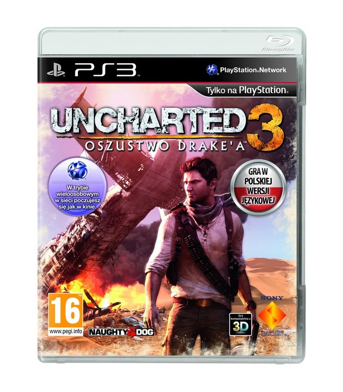 Uncharted 3 Oszustwo Drakea PS3 PL Dubbing