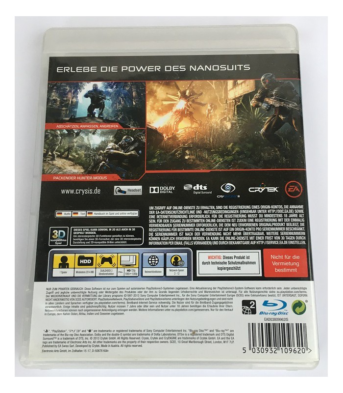 Crysis 3 PL polski Dubbing gra PS3