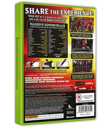 Guitar Hero World Tour Xbox 360