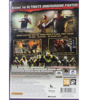 Fighters Uncaged Kinect Xbox 360
