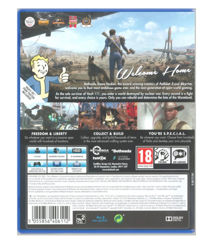 Fallout 4 PS4 PL gra Nowa