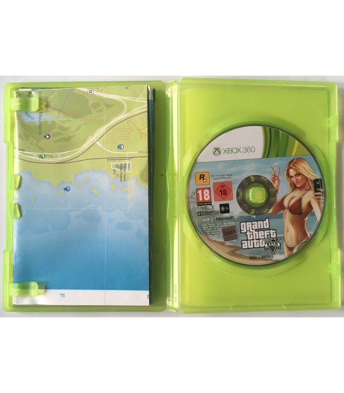 GTA 5 V Grand Theft Auto gra XBOX 360 PL