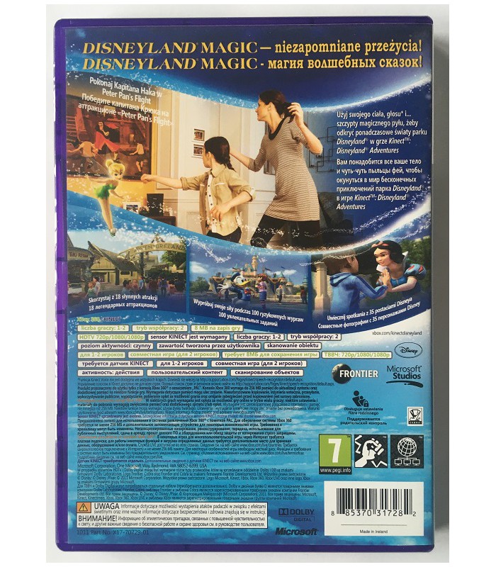 Kinect Disneyland Adventures Xbox 360 PL 
