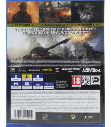 Call of Duty WWII WW2 PS4