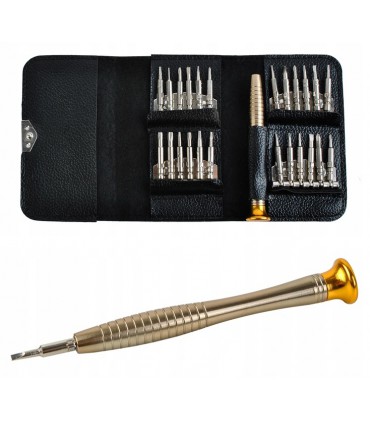 Zestaw 25w1 Wkrętaki Precyzyjne Narzędzia Torx GSM