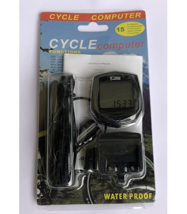 Licznik rowerowy z LCD wodoodporny prędkościomierz LR18664