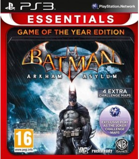 Batman Arkham Asylum GOTY PS3