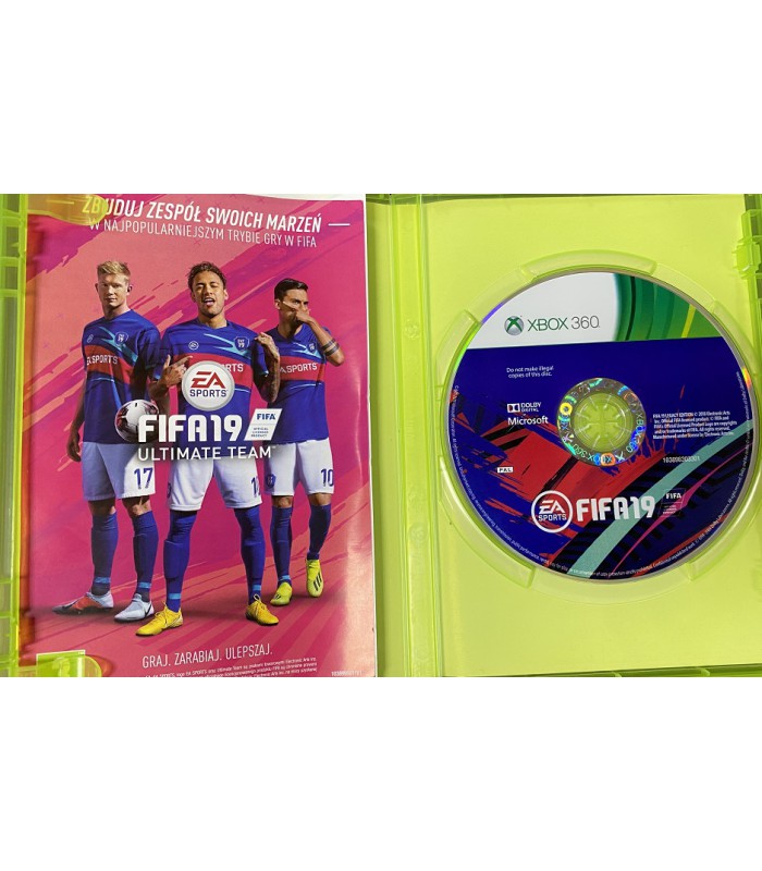 FIFA 19 PL XBOX 360
