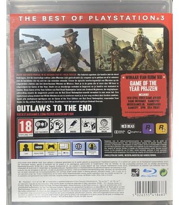 Red Dead Redemption PS3 Game of The Year