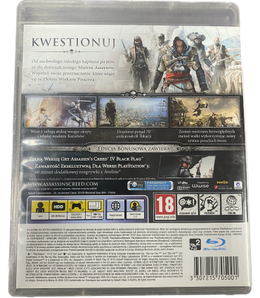 Assassins Creed IV Black Flag PS3 PL