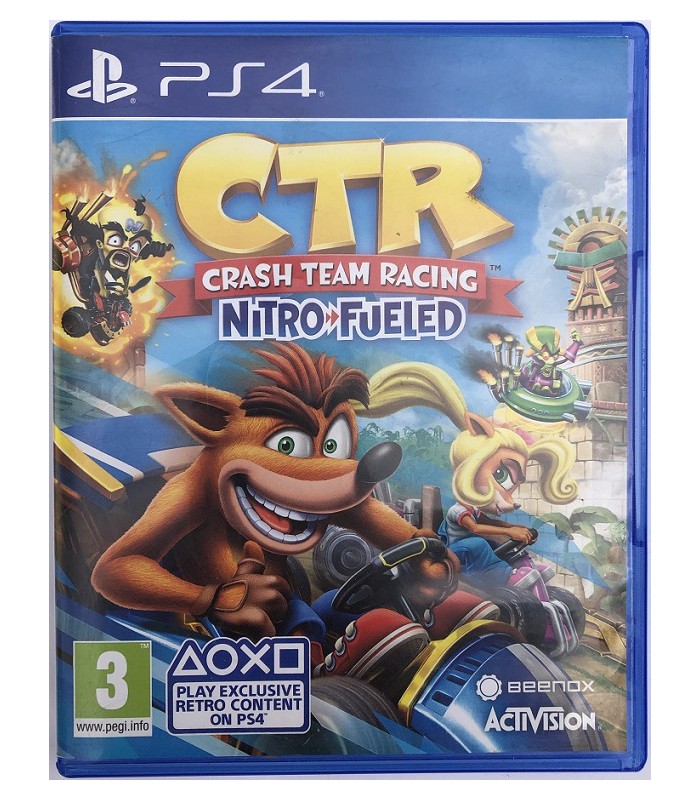 CTR Crash Team Racing Nitro Fueled PS4