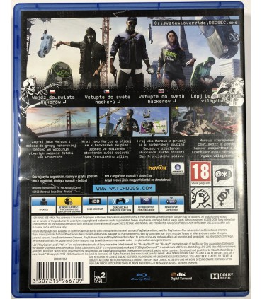 Watch Dogs 2 PS4 PL polska okładka  
