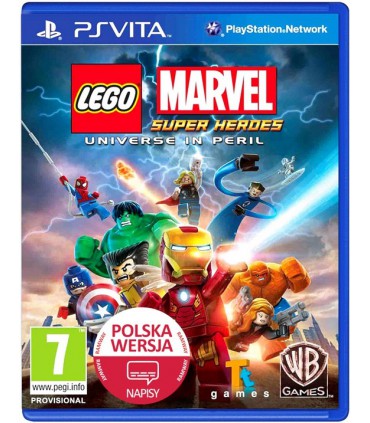 Lego Marvel Super Heroes PS Vita PL Nowa