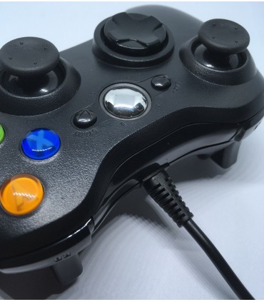 Pad PC XBOX 360 przewodowy kontroler USB czarny