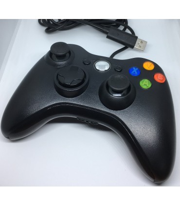 Pad PC XBOX 360 przewodowy kontroler USB czarny