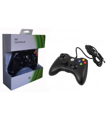 Pad PC XBOX 360 przewodowy kontroler USB czarny