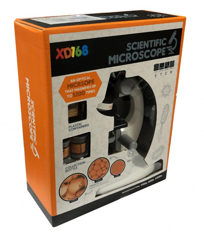 Mikroskop edukacyjny dziecięcy LED Cyfrowy 1200x