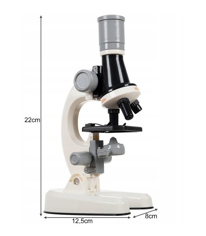 Mikroskop edukacyjny dziecięcy LED Cyfrowy 1200x