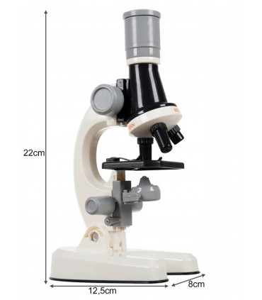 Mikroskop edukacyjny dziecięcy LED Cyfrowy 1200x