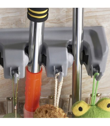 Solidny Uchwyt Wieszak na Miotły Mop Narzędzia Kij