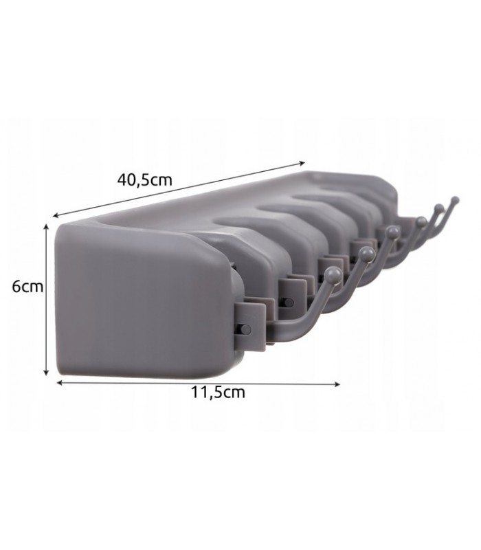 Solidny Uchwyt Wieszak na Miotły Mop Narzędzia Kij