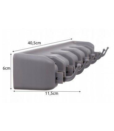 Solidny Uchwyt Wieszak na Miotły Mop Narzędzia Kij