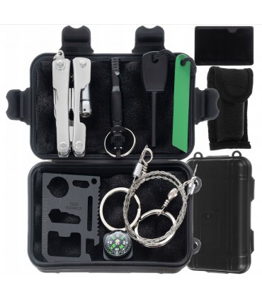 Zestaw Survival Przetrwania Niezbędnik 7w1