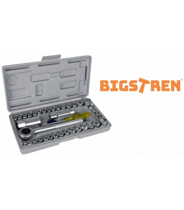 Zestaw Kluczy Narzędzia Klucze Nasadowe w Walizce 