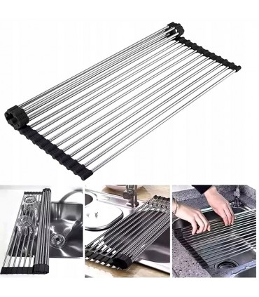 Ociekacz zwijany Suszarka Kratka kuchenna na zlew