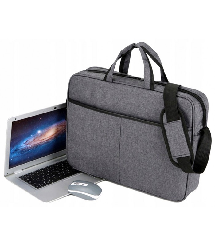 Wzmacniana Torba na Laptopa 15,6 Solidna na Ramię