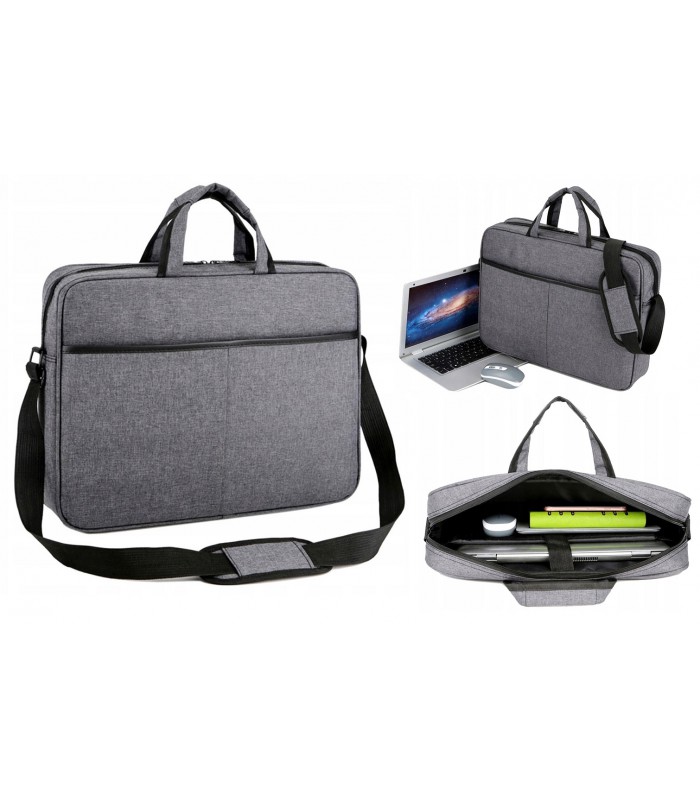 Wzmacniana Torba na Laptopa 15,6 Solidna na Ramię