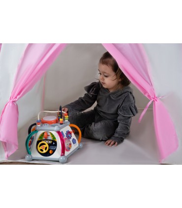 Namiot dla dzieci DOMEK do domu ogrodu Lampki LED