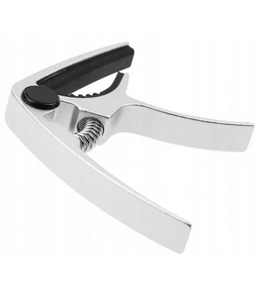 Solidny Kapodaster Metalowy do Gitary + Kostka gitarowa