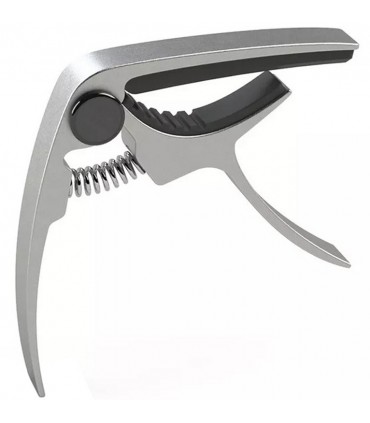 Solidny Kapodaster Metalowy do Gitary + Kostka gitarowa