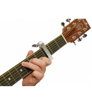 Solidny Kapodaster Metalowy do Gitary + Kostka gitarowa