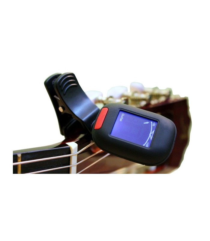 Precyzyjny Stroik Tuner do gitary strojenie LCD