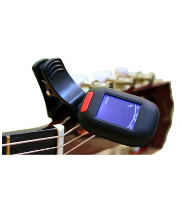 Precyzyjny Stroik Tuner do gitary strojenie LCD