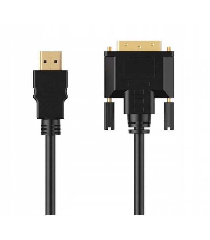 Kabel Hdmi Dvi DVI-D DVI 24+1 Pin do HDMI 1,8m