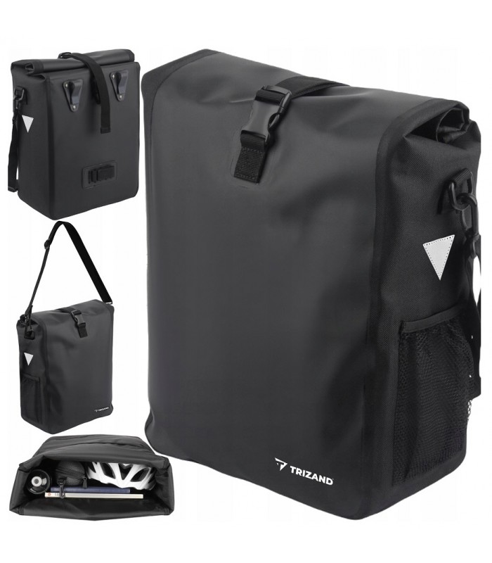 Pojemna Sakwa Rowerowa 15l Torba na Rower Bagażnik