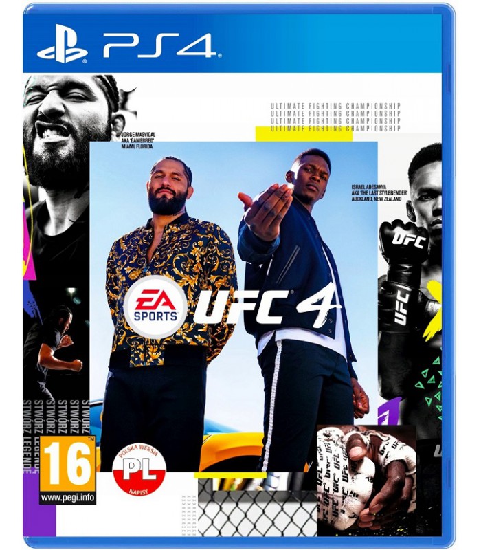 UFC 4 PS4 PS5 PL 