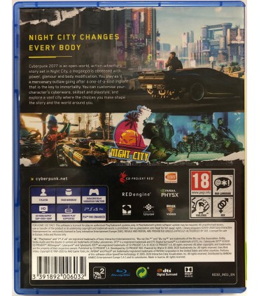 CyberPunk 2077 PS4 PL używana