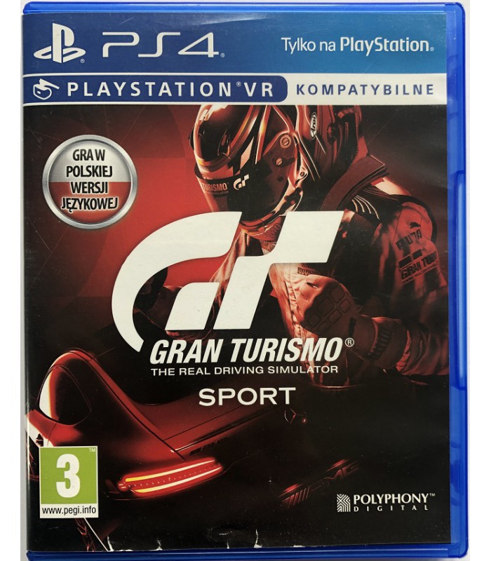 Gran Turismo Sport PS4 VR Premierowe wydanie PL