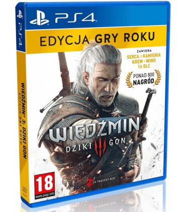 Wiedźmin 3 Dziki Gon Edycja GOTY PS4 PL