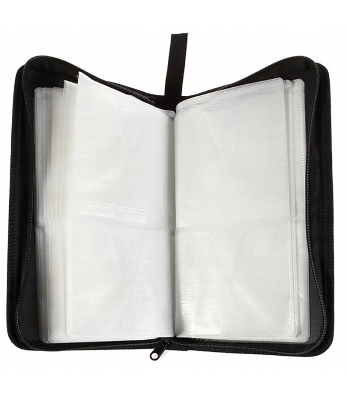 Etui pokrowiec na 80 płyt CD DVD Blu-Ray Gry Brąz